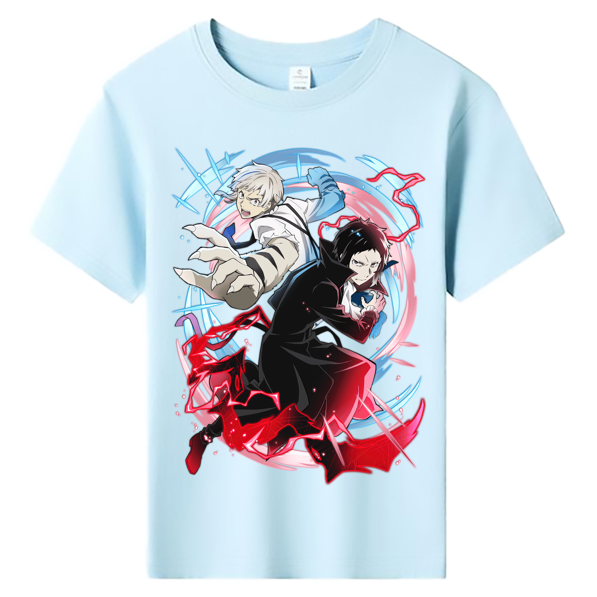 （画像用） 文豪ストレイドッグス Bungo Stray Dogs 綿100％キッズTシャツ（フロントプリント）